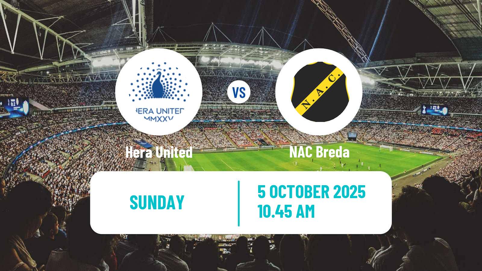 Football Dutch Eredivisie Women Hera United - NAC Breda