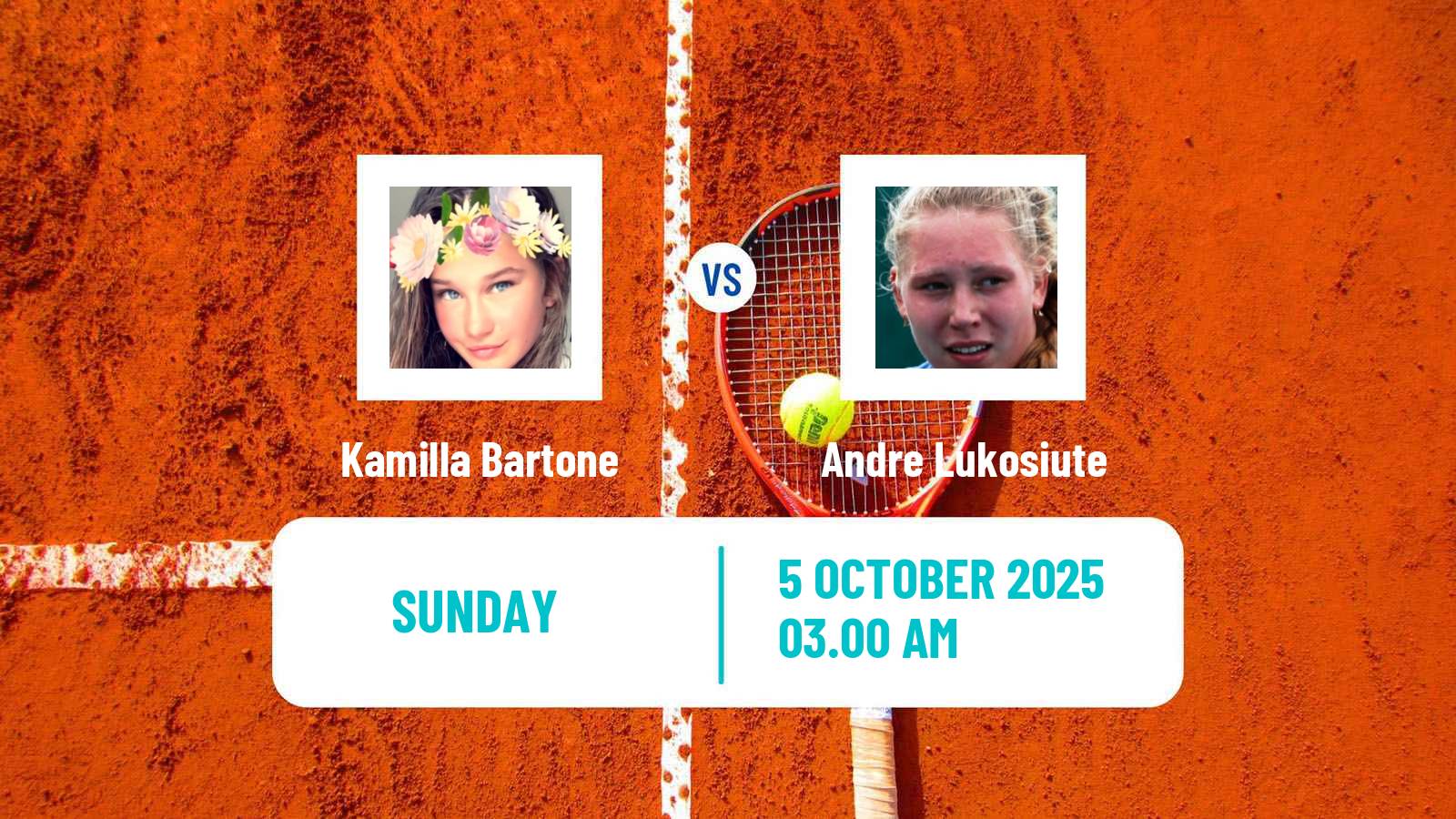 Tennis ITF W15 Sharm Elsheikh 13 Women Kamilla Bartone - Andre Lukosiute