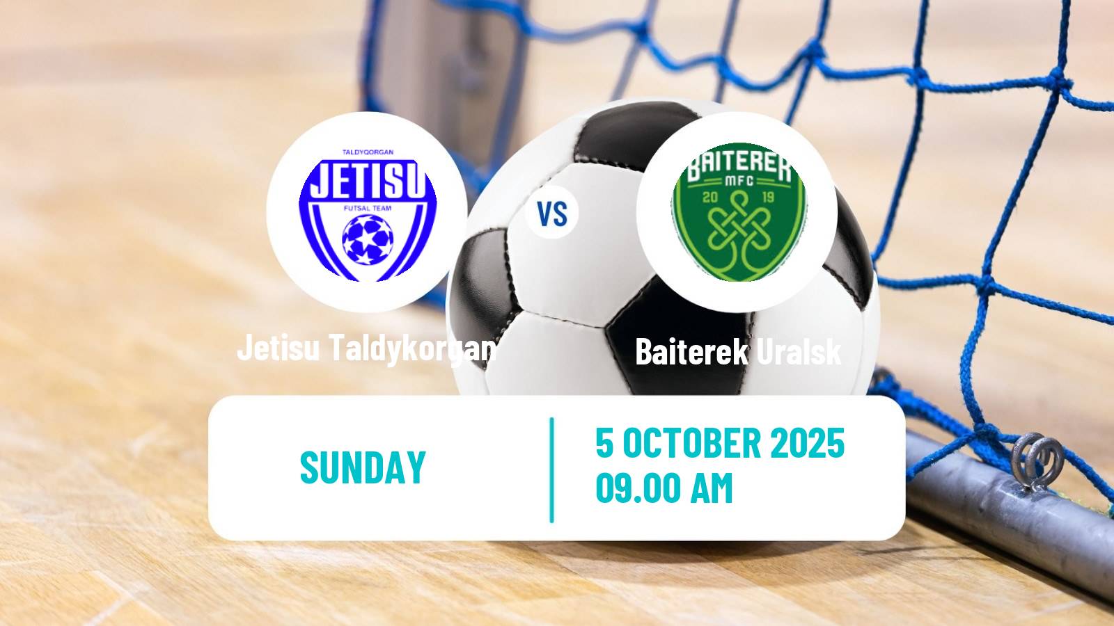Futsal Kazakh Championship Futsal Jetisu Taldykorgan - Baiterek Uralsk