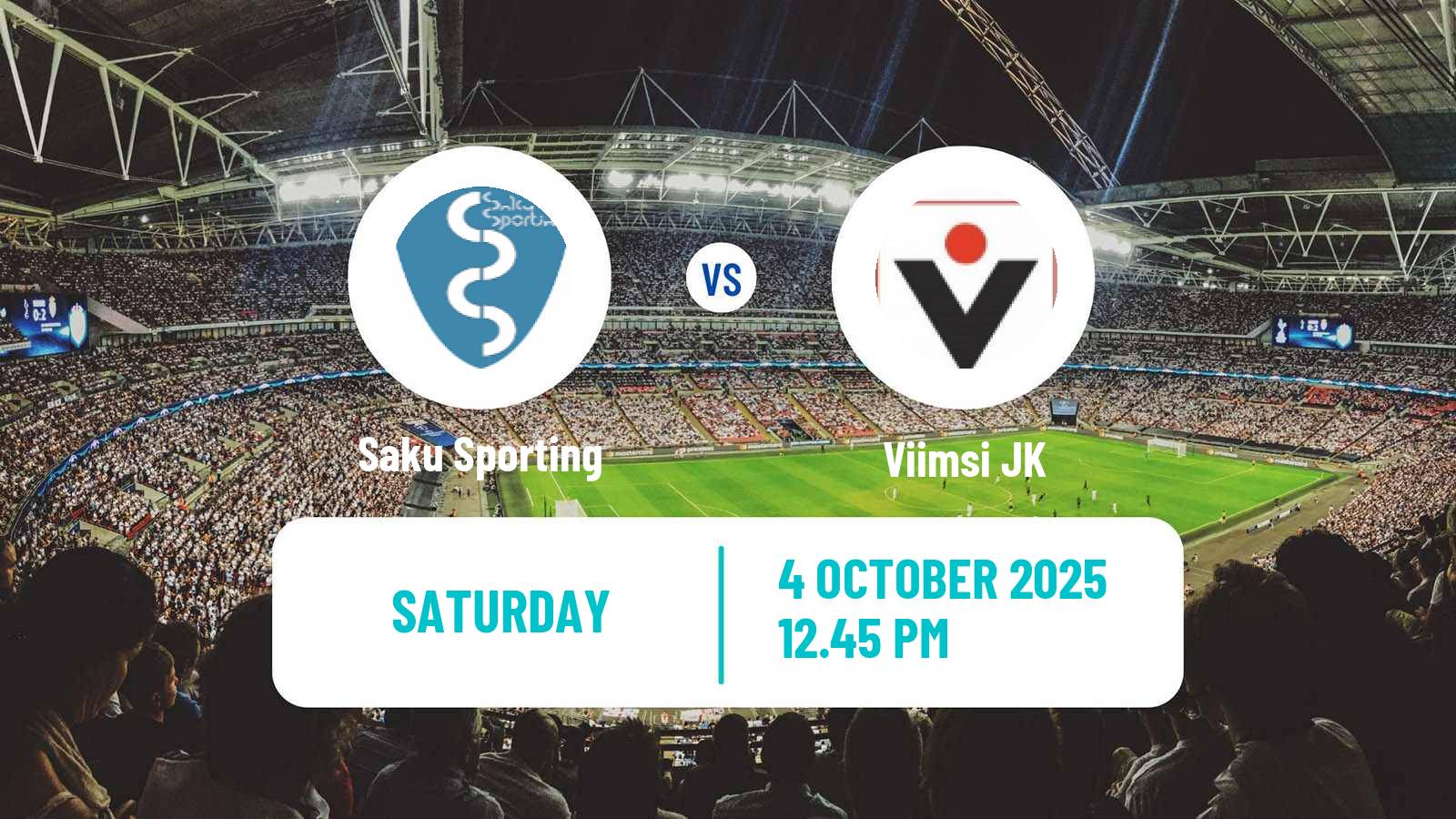 Football Estonian Meistriliiga Women Saku Sporting - Viimsi JK