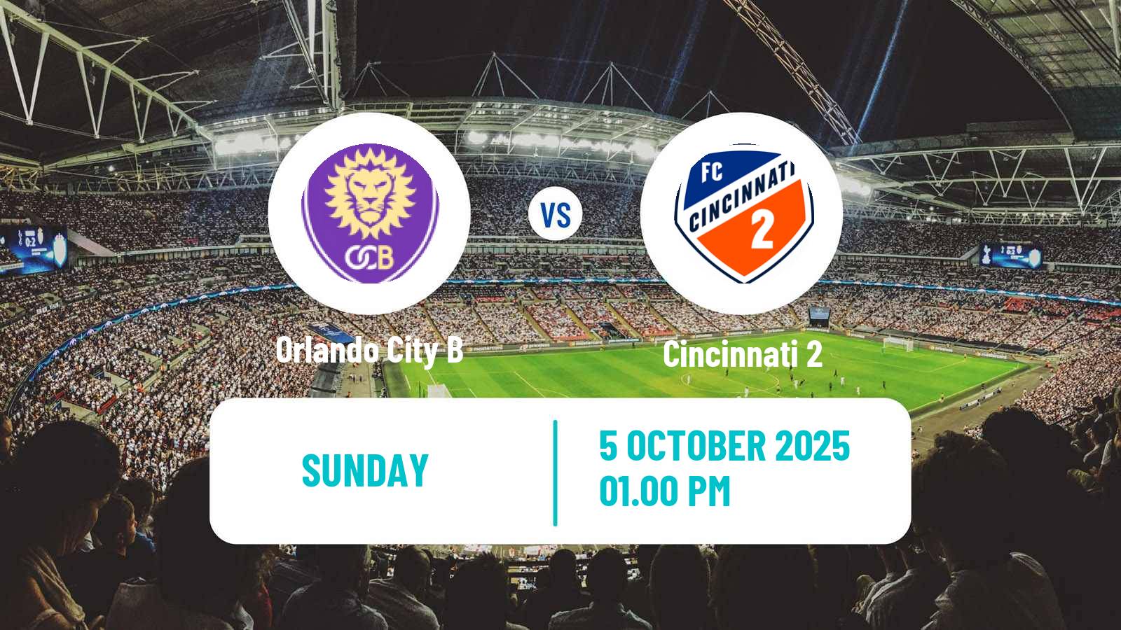 Football MLS Next Pro Orlando City B - Cincinnati 2