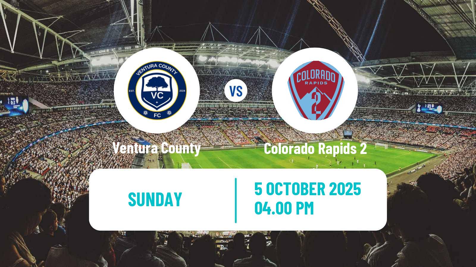 Football MLS Next Pro Ventura County - Colorado Rapids 2