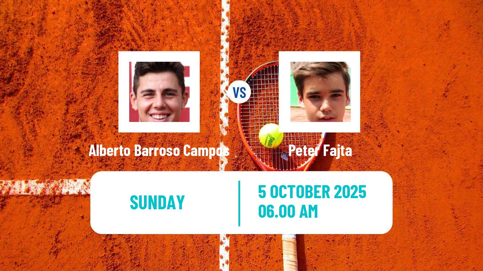 Tennis Hersonissos 5 Challenger Men Alberto Barroso Campos - Peter Fajta