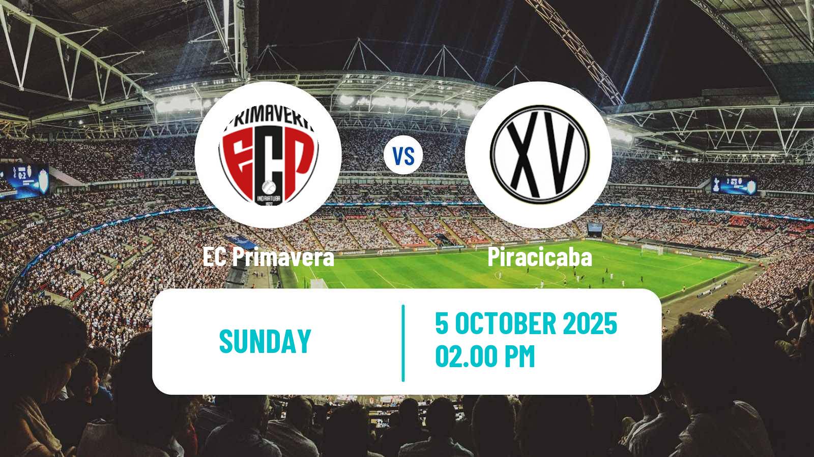 Football Brazilian Copa Paulista EC Primavera - Piracicaba