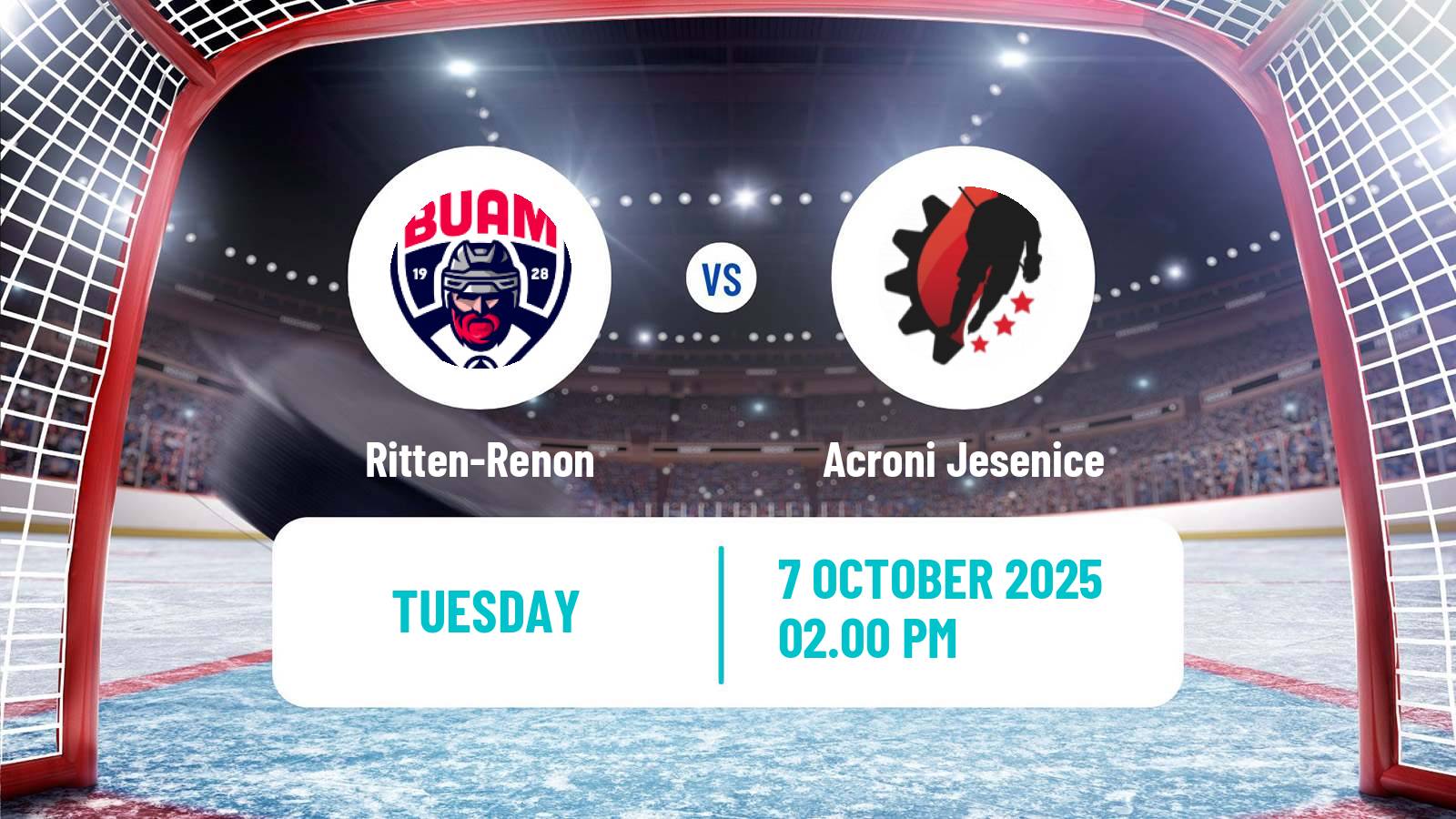 Hockey Alps Hockey League Ritten-Renon - Acroni Jesenice
