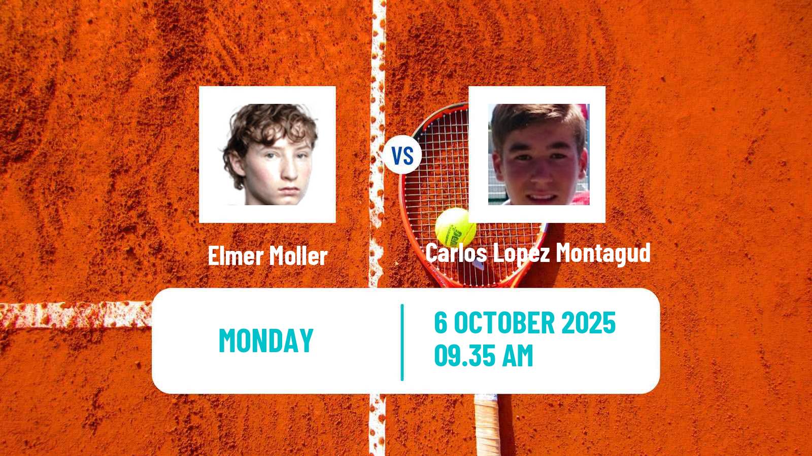Tennis Valencia Challenger Men Elmer Moller - Carlos Lopez Montagud