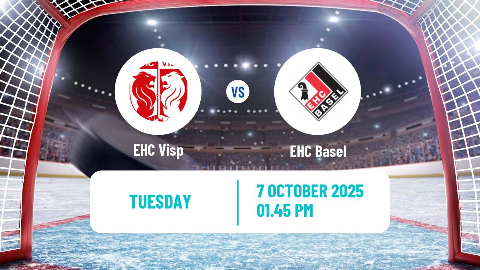 Hockey Swiss League Hockey Visp - EHC Basel
