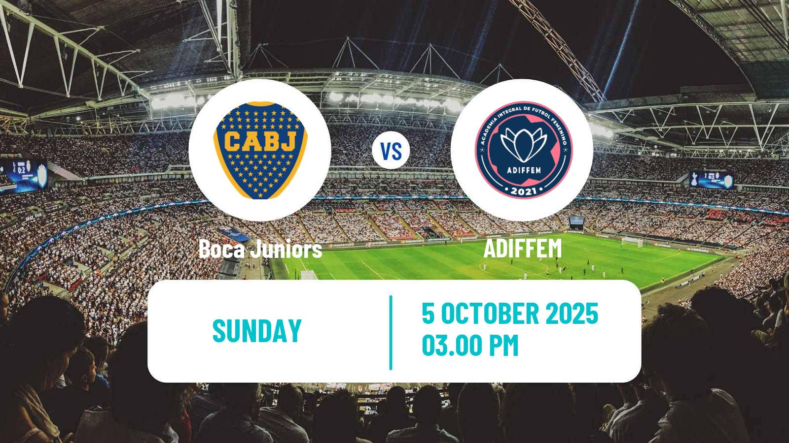 Football Copa Libertadores Women Boca Juniors - ADIFFEM