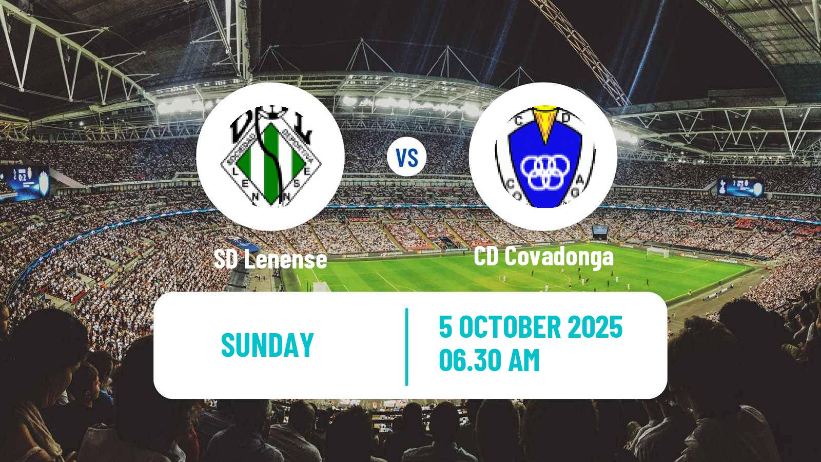 Football Spanish Tercera RFEF - Group 2 Lenense - Covadonga