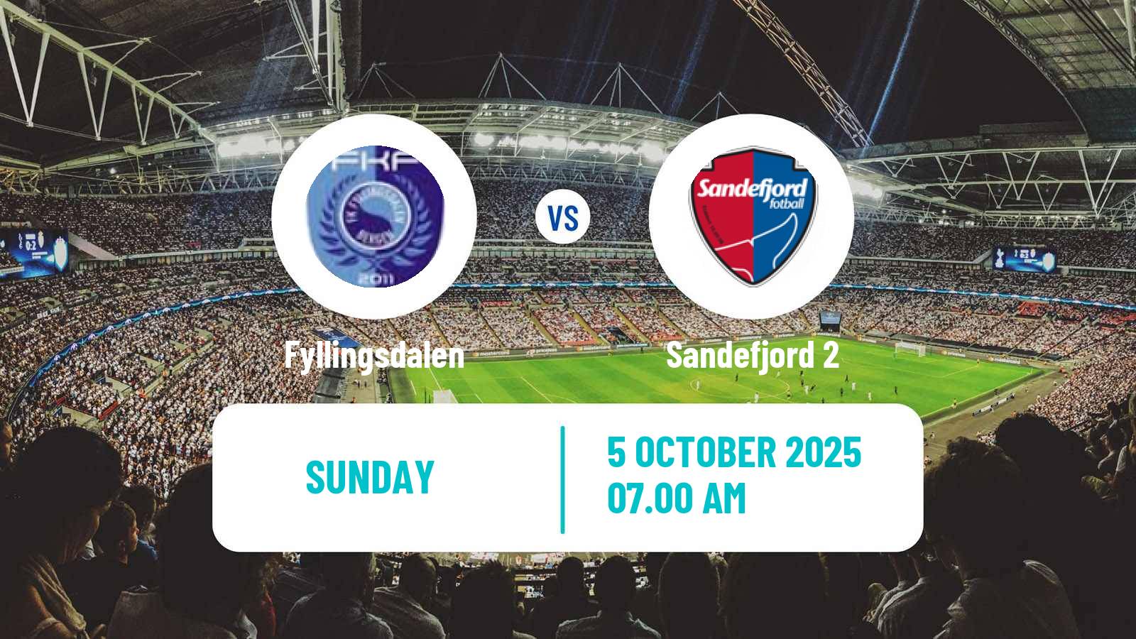 Football Norwegian Division 3 - Group 4 Fyllingsdalen - Sandefjord 2
