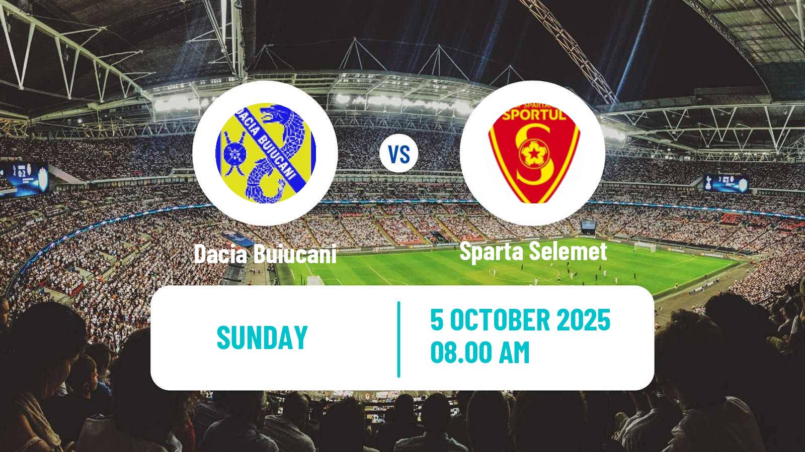 Football Moldovan Super Liga Dacia Buiucani - Sparta Selemet