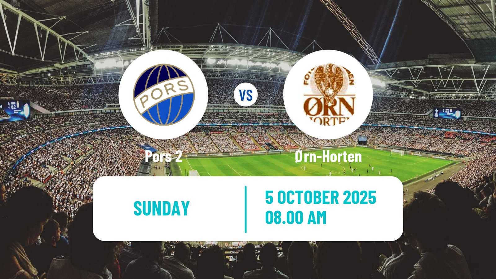 Football Norwegian Division 3 - Group 6 Pors 2 - Ørn-Horten