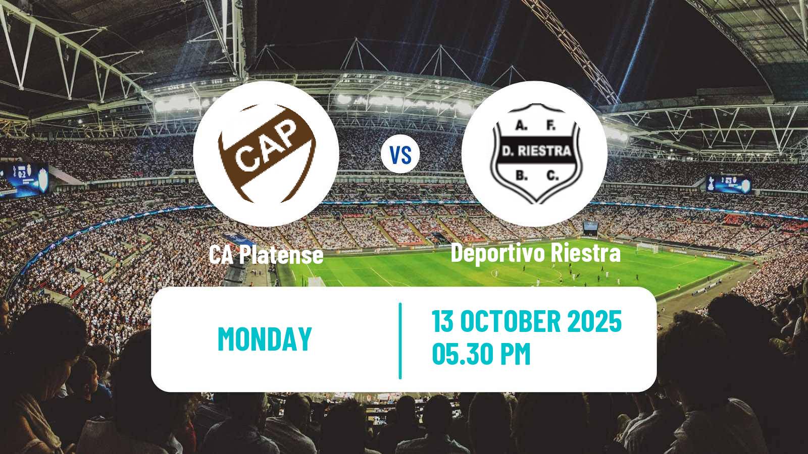 Football Argentinian Liga Profesional Platense - Deportivo Riestra