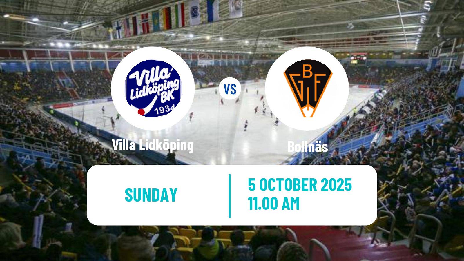 Bandy Svenska Cupen Bandy Villa Lidköping - Bollnäs
