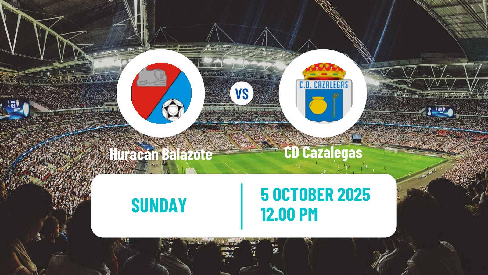 Football Spanish Tercera RFEF - Group 18 Huracán Balazote - Cazalegas