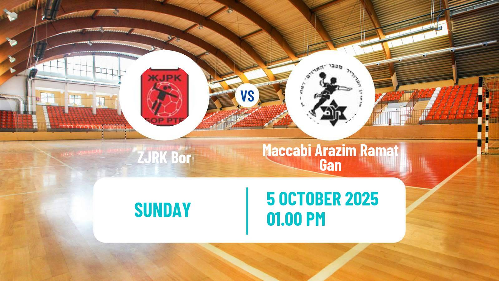 Handball EHF European Cup Women Bor - Maccabi Arazim Ramat Gan