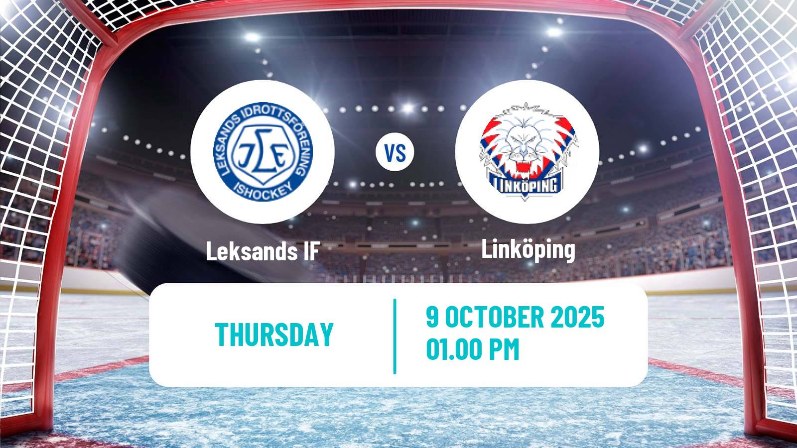 Hockey SHL Leksand - Linköping