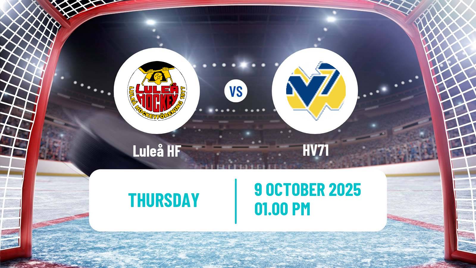 Hockey SHL Luleå - HV71