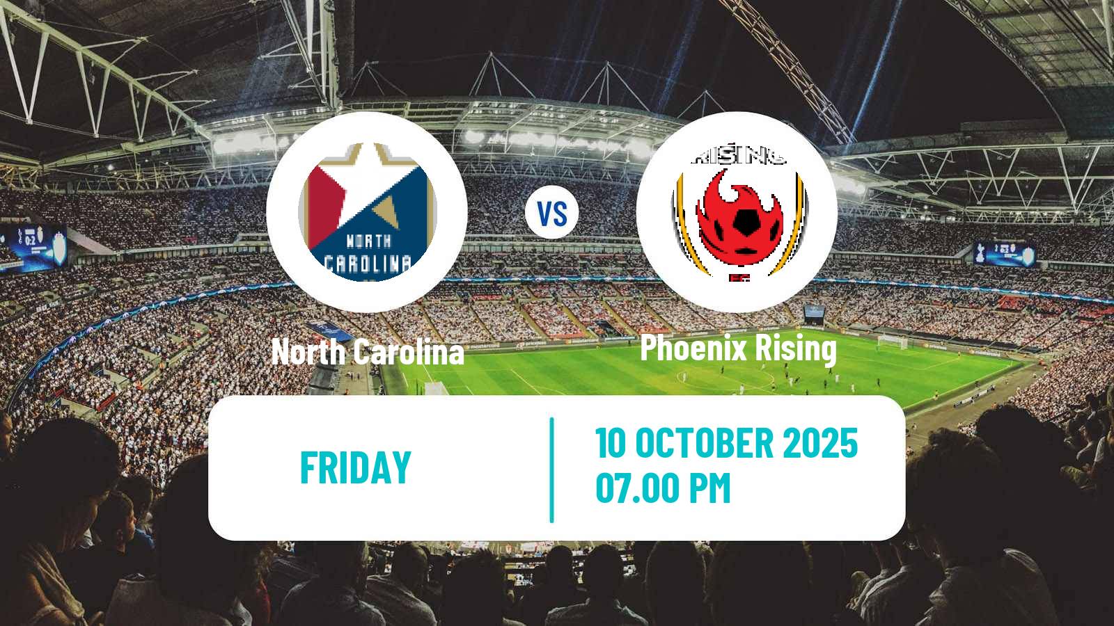 Football USL Championship North Carolina - Phoenix Rising
