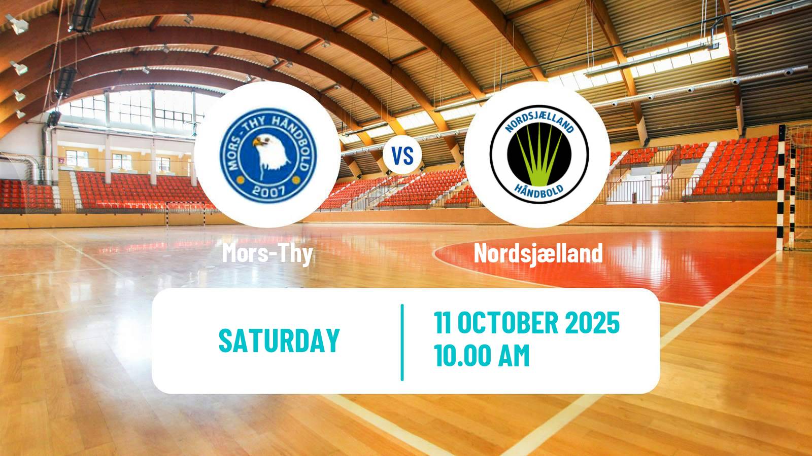 Handball Danish Handbold Ligaen Mors-Thy - Nordsjælland