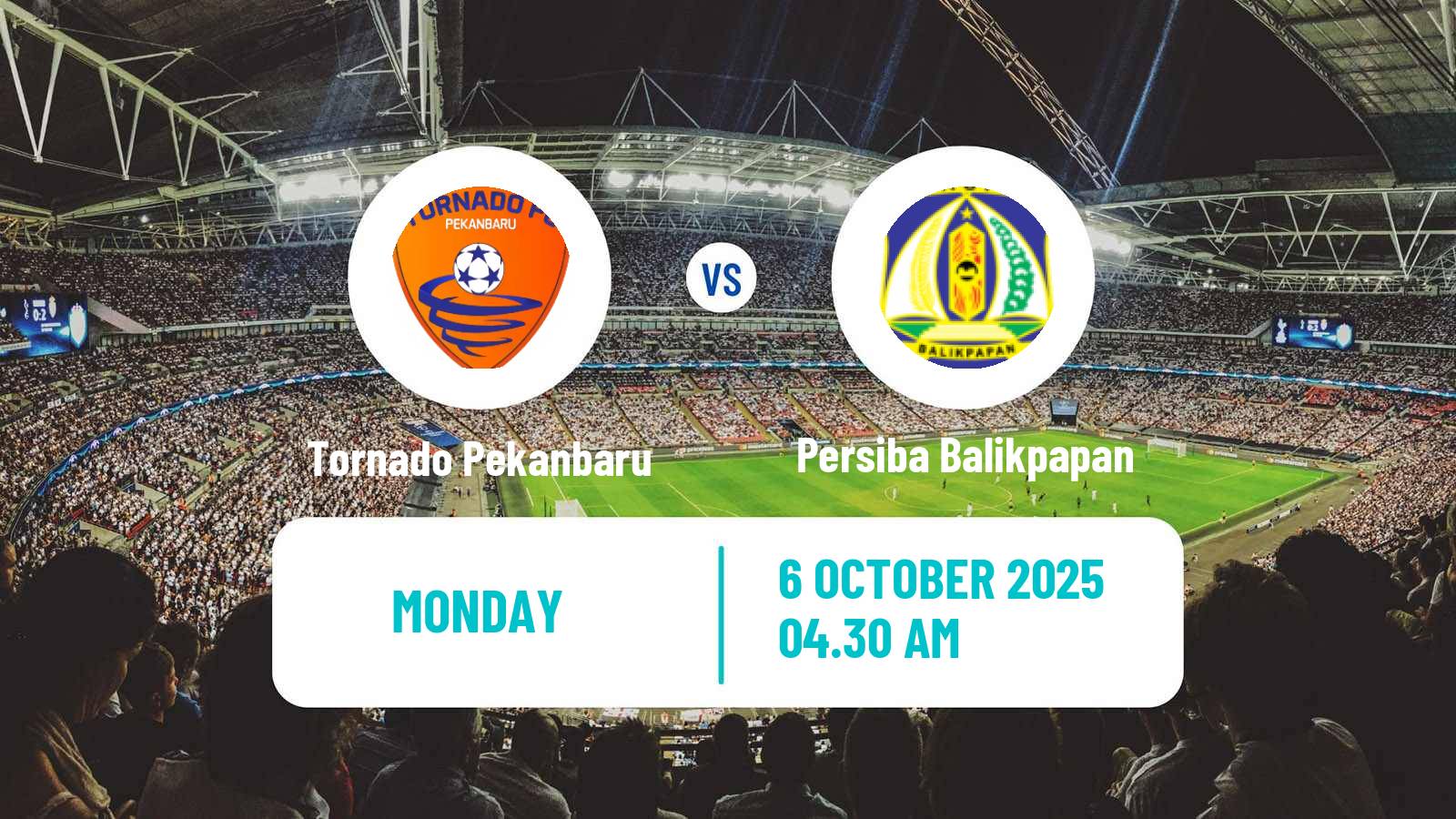 Football Indonesian Liga 2 Tornado Pekanbaru - Persiba Balikpapan