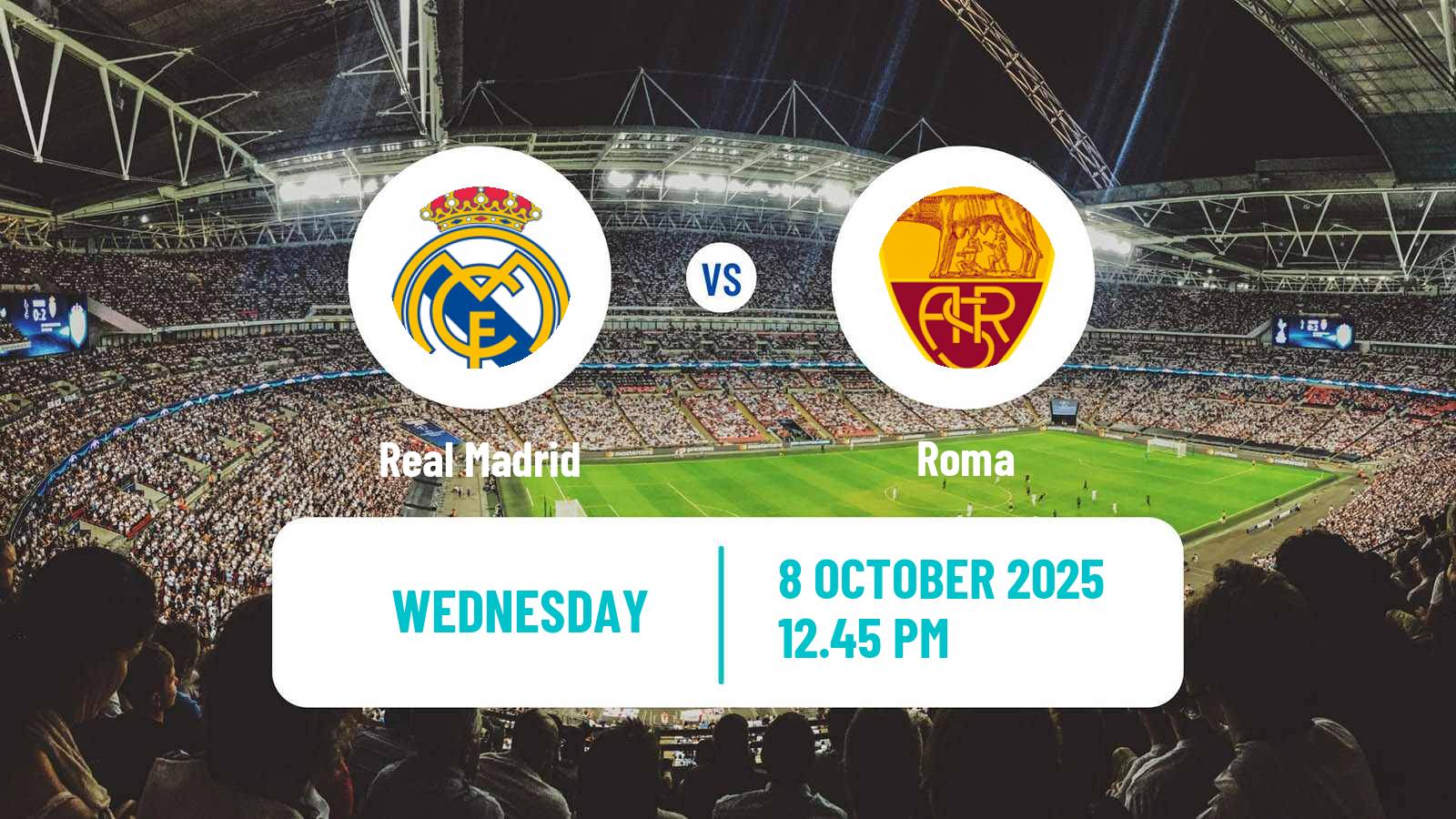 Football UEFA Champions League Women Real Madrid - Roma