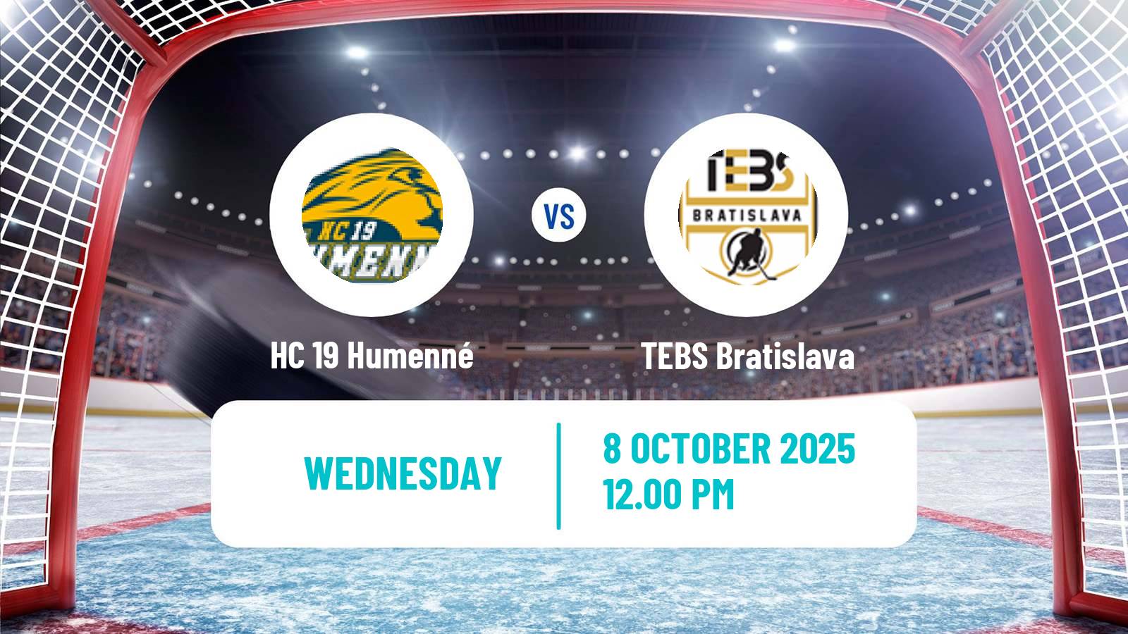 Hockey Slovak 1 Liga Hockey HC 19 Humenné - TEBS Bratislava