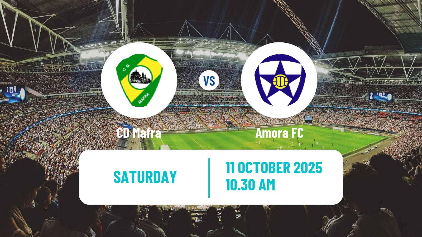 Football Portuguese Liga 3 Mafra - Amora