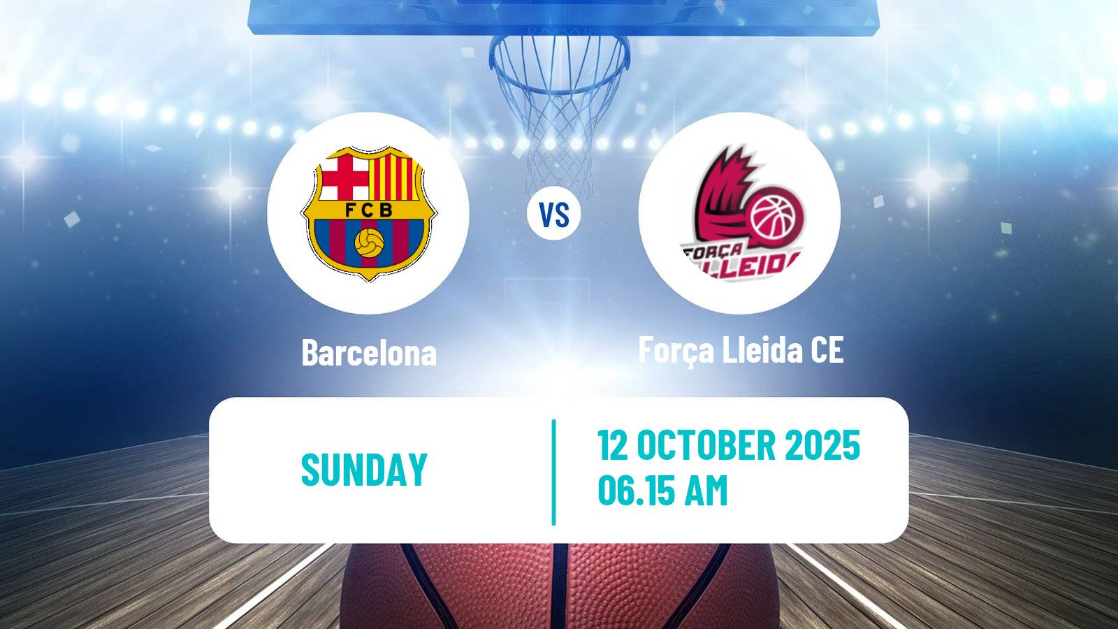 Basketball Spanish ACB League Barcelona - Força Lleida CE