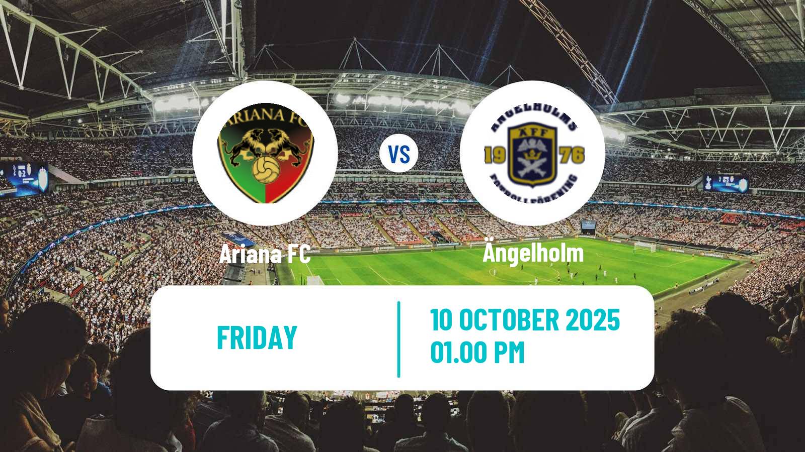 Football Swedish Division 1 Södra Ariana - Ängelholm