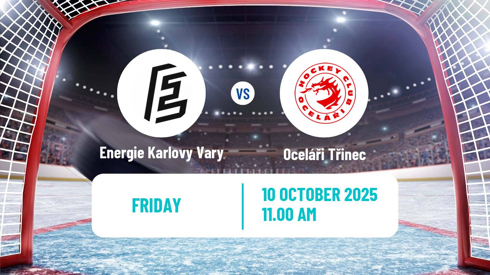 Hockey Czech Extraliga Energie Karlovy Vary - Oceláři Třinec
