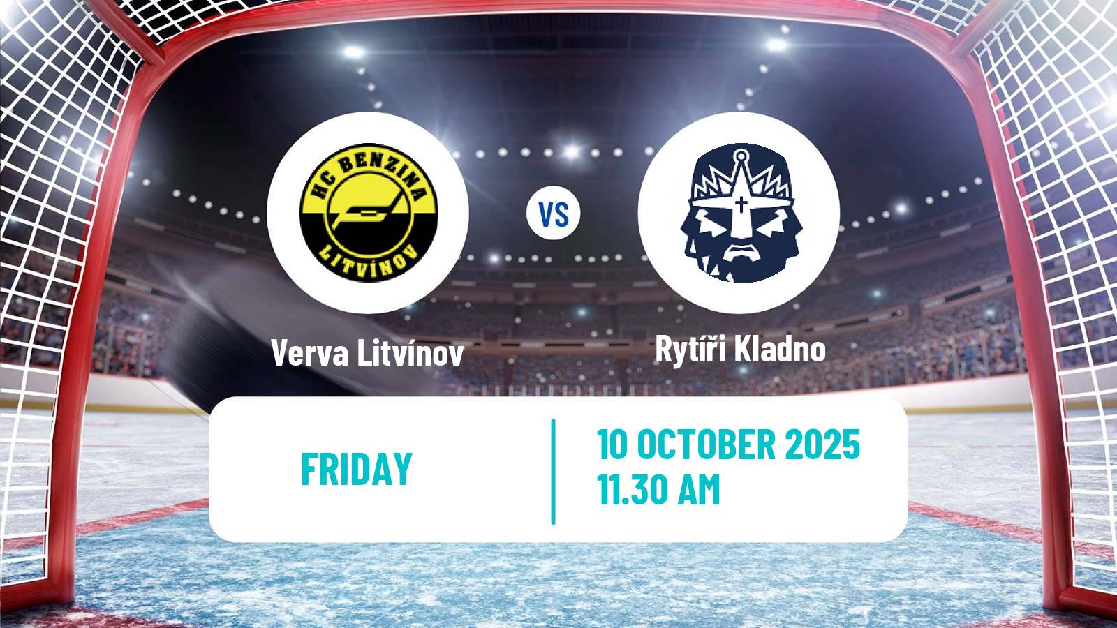 Hockey Czech Extraliga Verva Litvínov - Rytíři Kladno