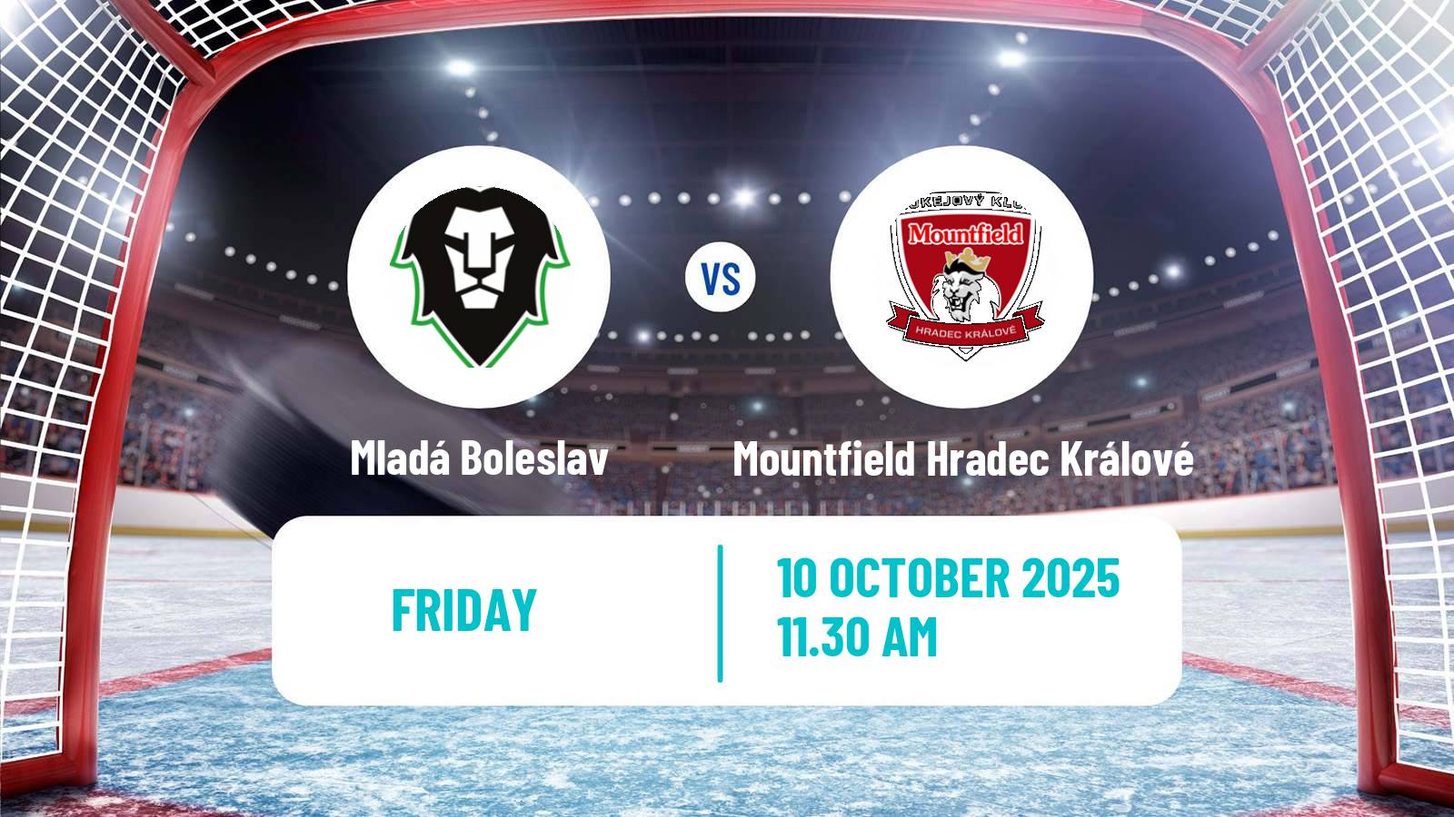 Hockey Czech Extraliga Mladá Boleslav - Mountfield Hradec Králové