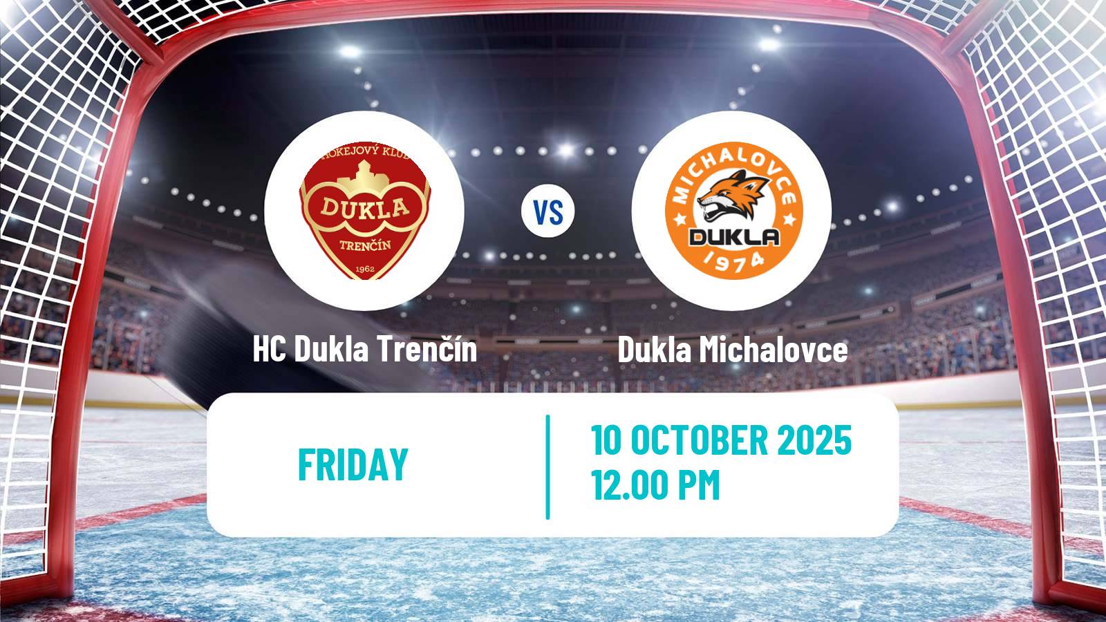 Hockey Slovak Extraliga HC Dukla Trenčín - Dukla Michalovce