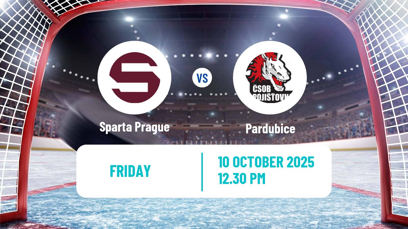 Hockey Czech Extraliga Sparta Prague - Pardubice