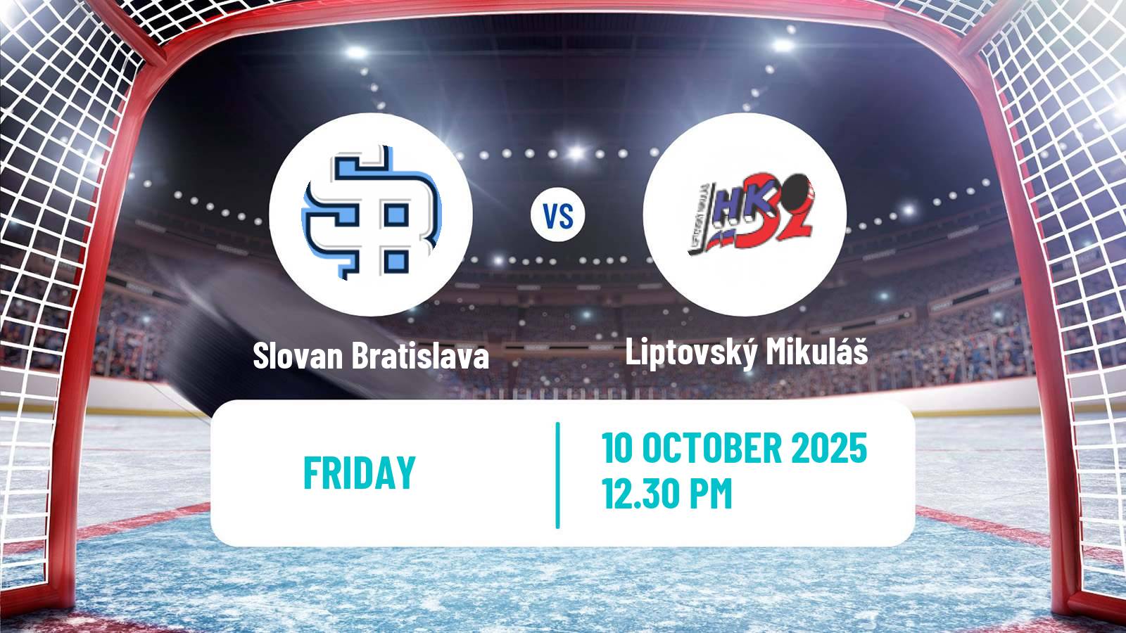 Hockey Slovak Extraliga Slovan Bratislava - Liptovský Mikuláš