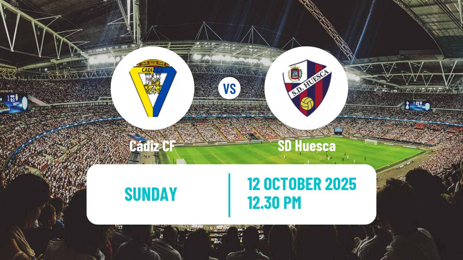 Football Spanish LaLiga2 Cádiz - Huesca