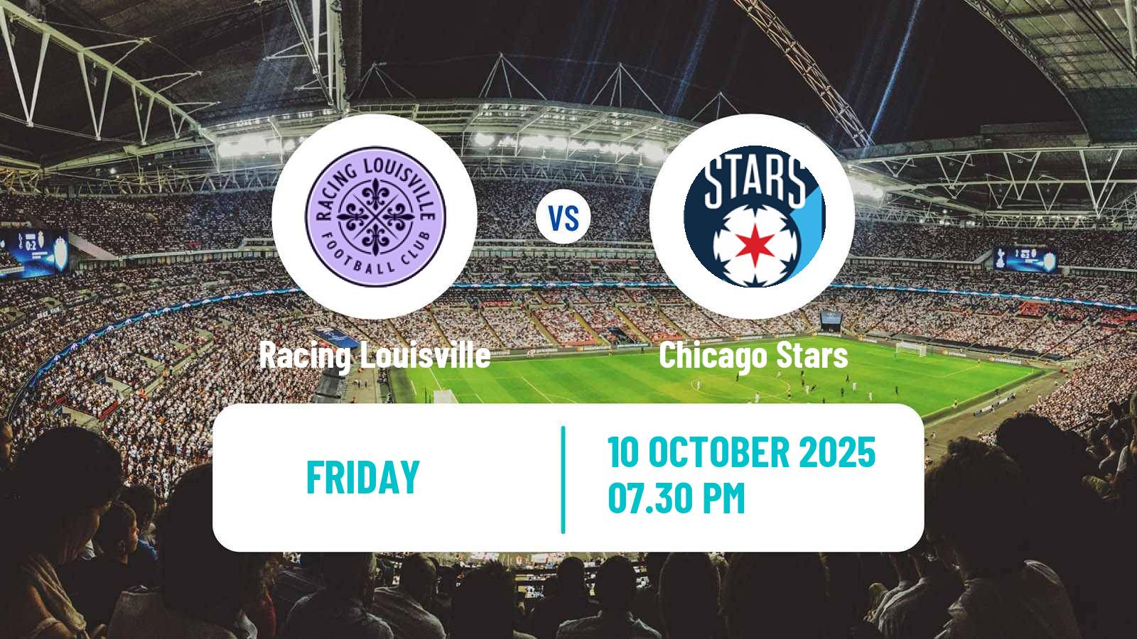 Football NWSL Racing Louisville - Chicago Stars