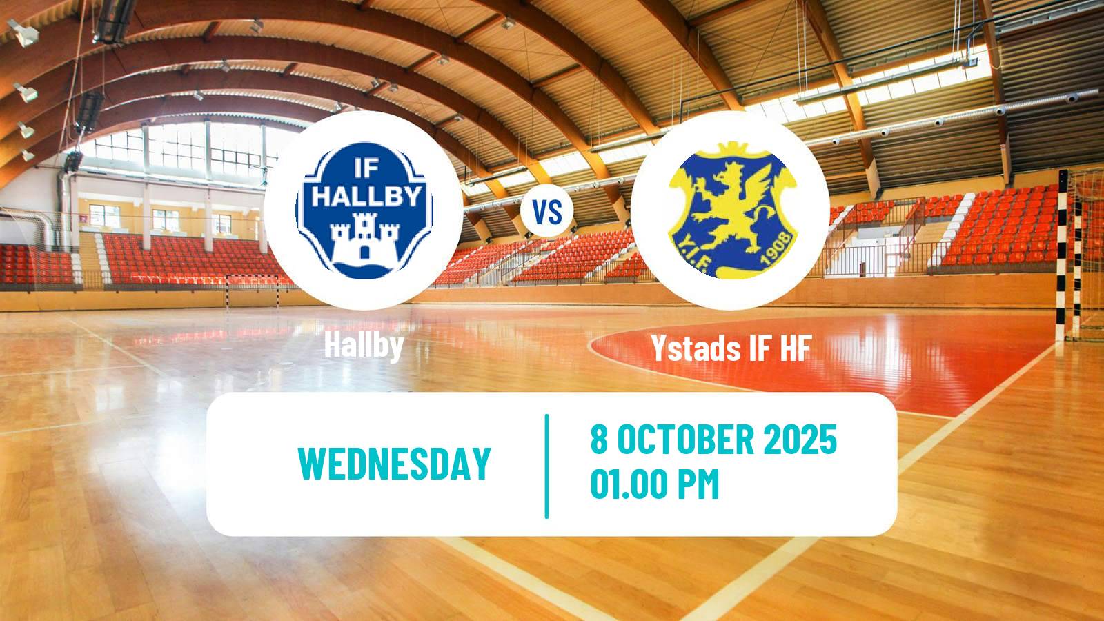 Handball Swedish Elitserien Handball Hallby - Ystads IF