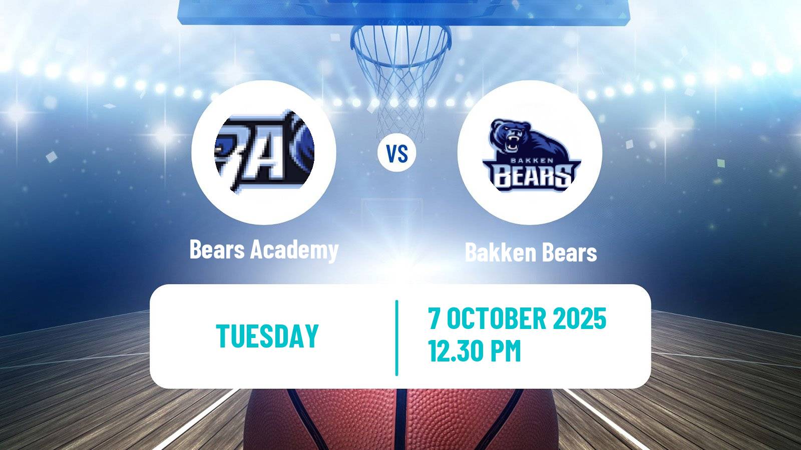 Basketball Danish Basketligaen Bears Academy - Bakken Bears
