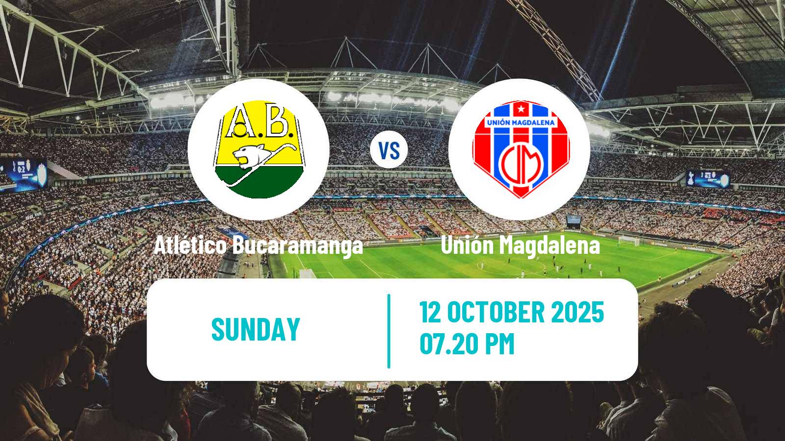 Football Colombian Primera A Atlético Bucaramanga - Unión Magdalena