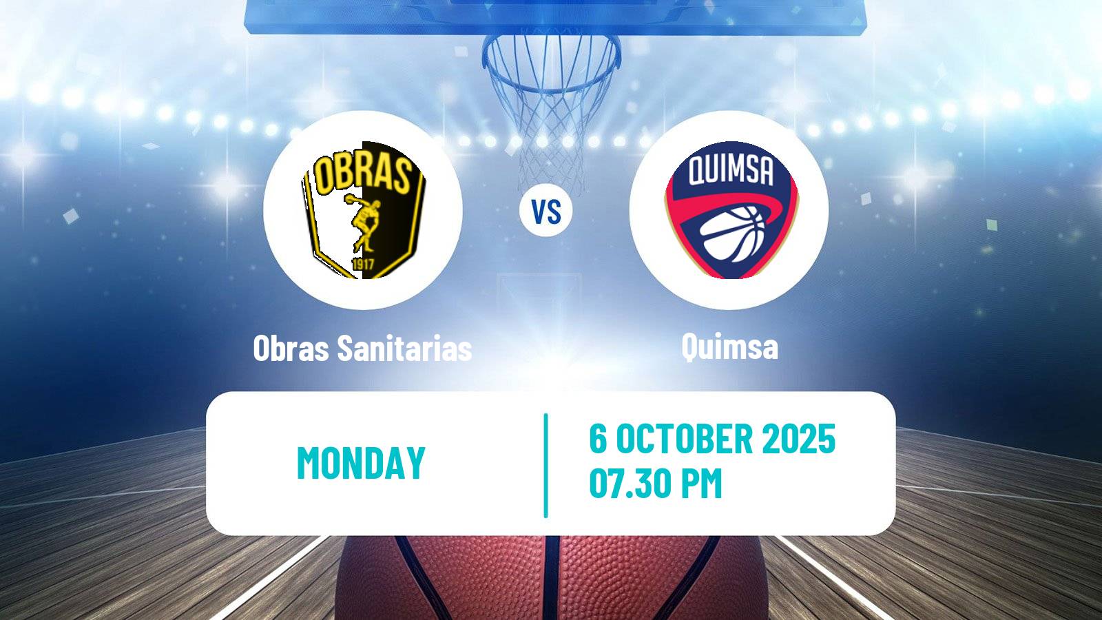 Basketball Argentinian LNB Obras Sanitarias - Quimsa
