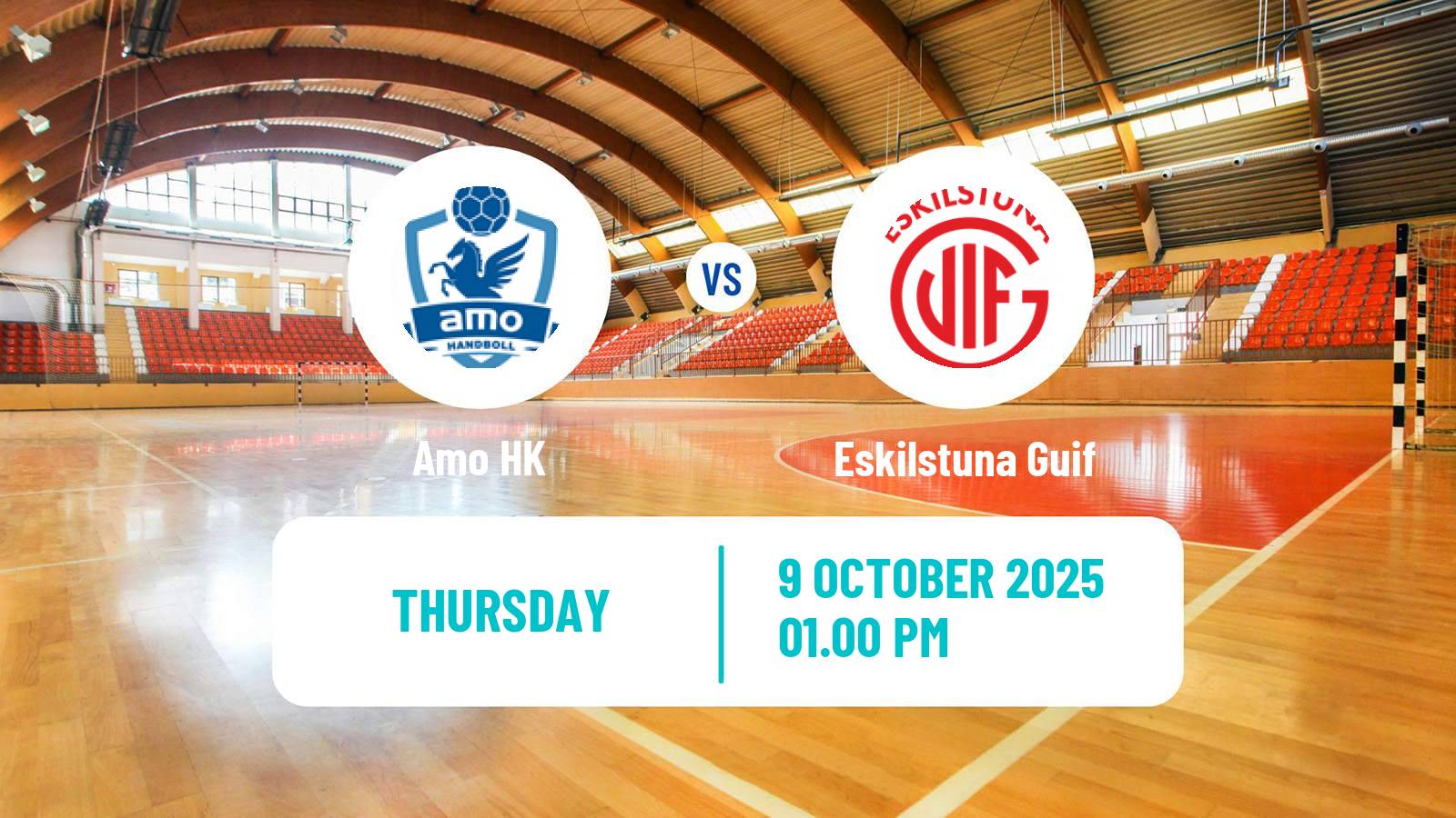 Handball Swedish Elitserien Handball Amo HK - Eskilstuna Guif