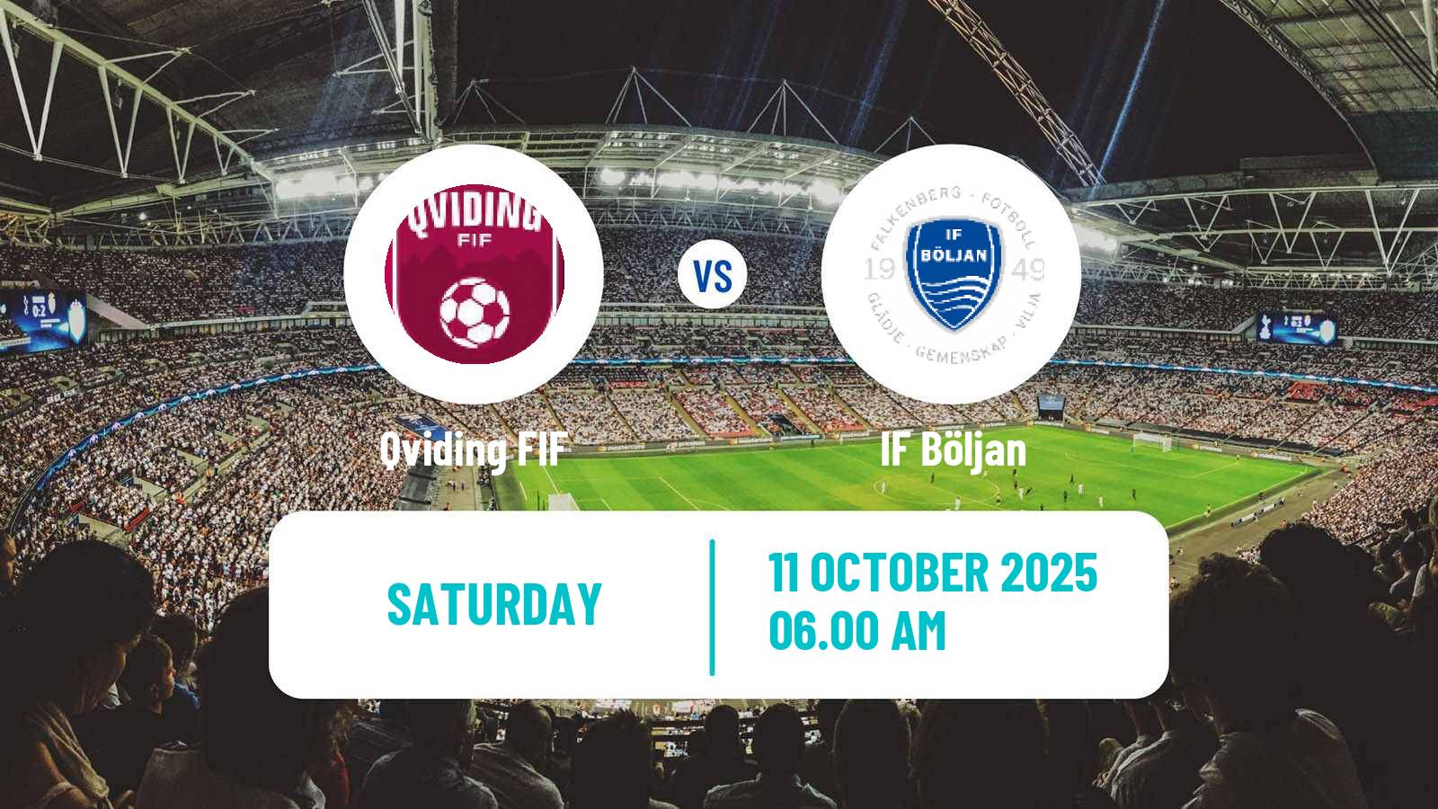 Football Swedish Division 2 - Västra Götaland Qviding - Böljan