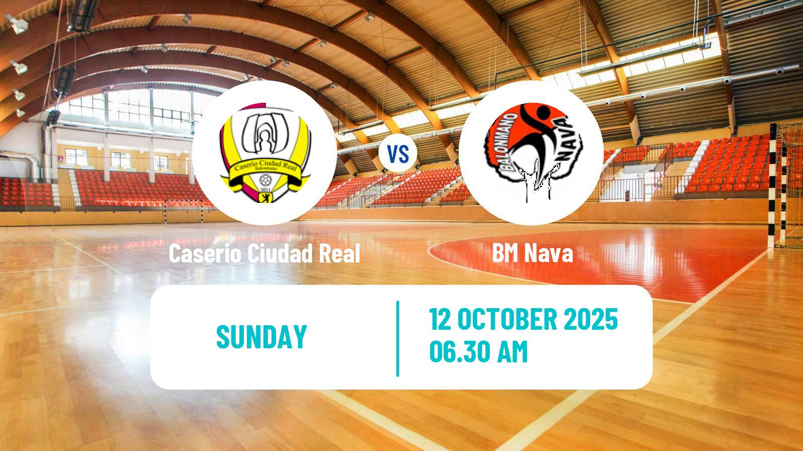 Handball Spanish Liga ASOBAL Caserio Ciudad Real - Nava