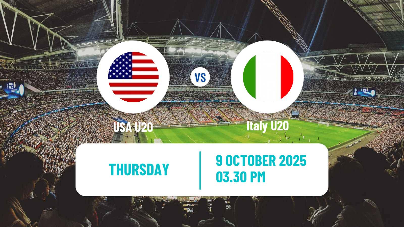 Football FIFA World Cup U20 USA U20 - Italy U20