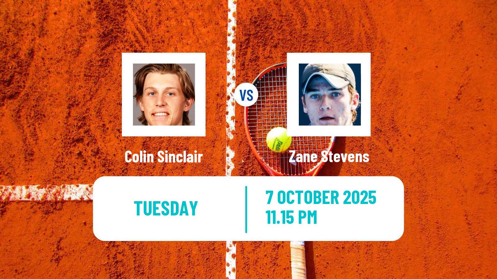 Tennis ITF M25 Perth 2 Men Colin Sinclair - Zane Stevens