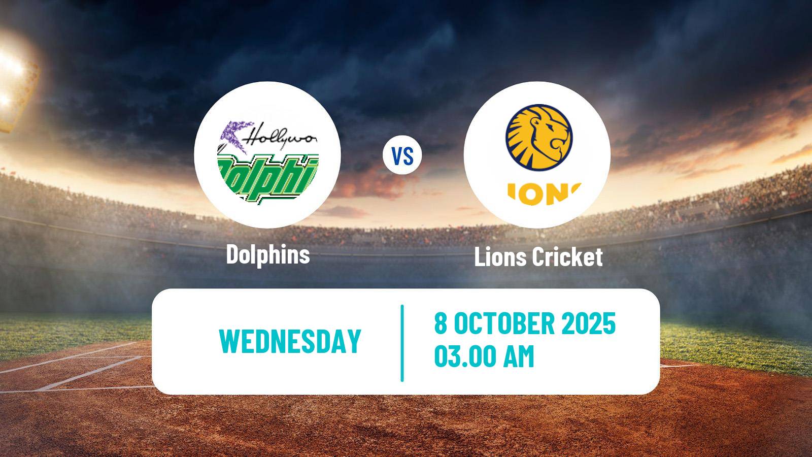 Cricket CSA 4-Day Franchise Series Dolphins - Lions Cricket