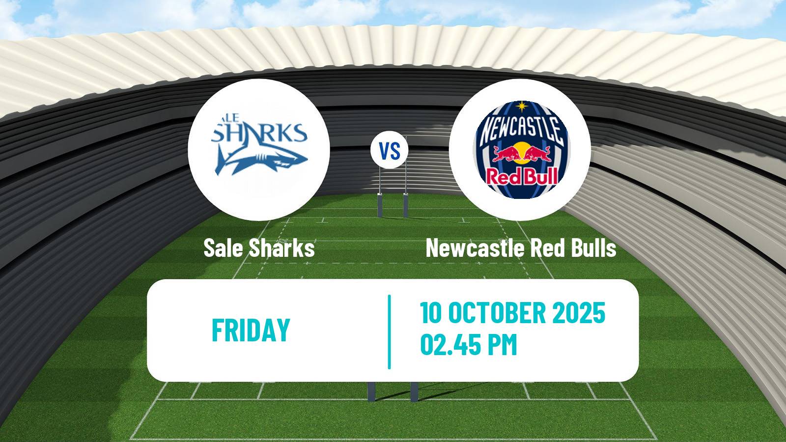 Rugby union English Premiership Rugby Sale Sharks - Newcastle Red Bulls