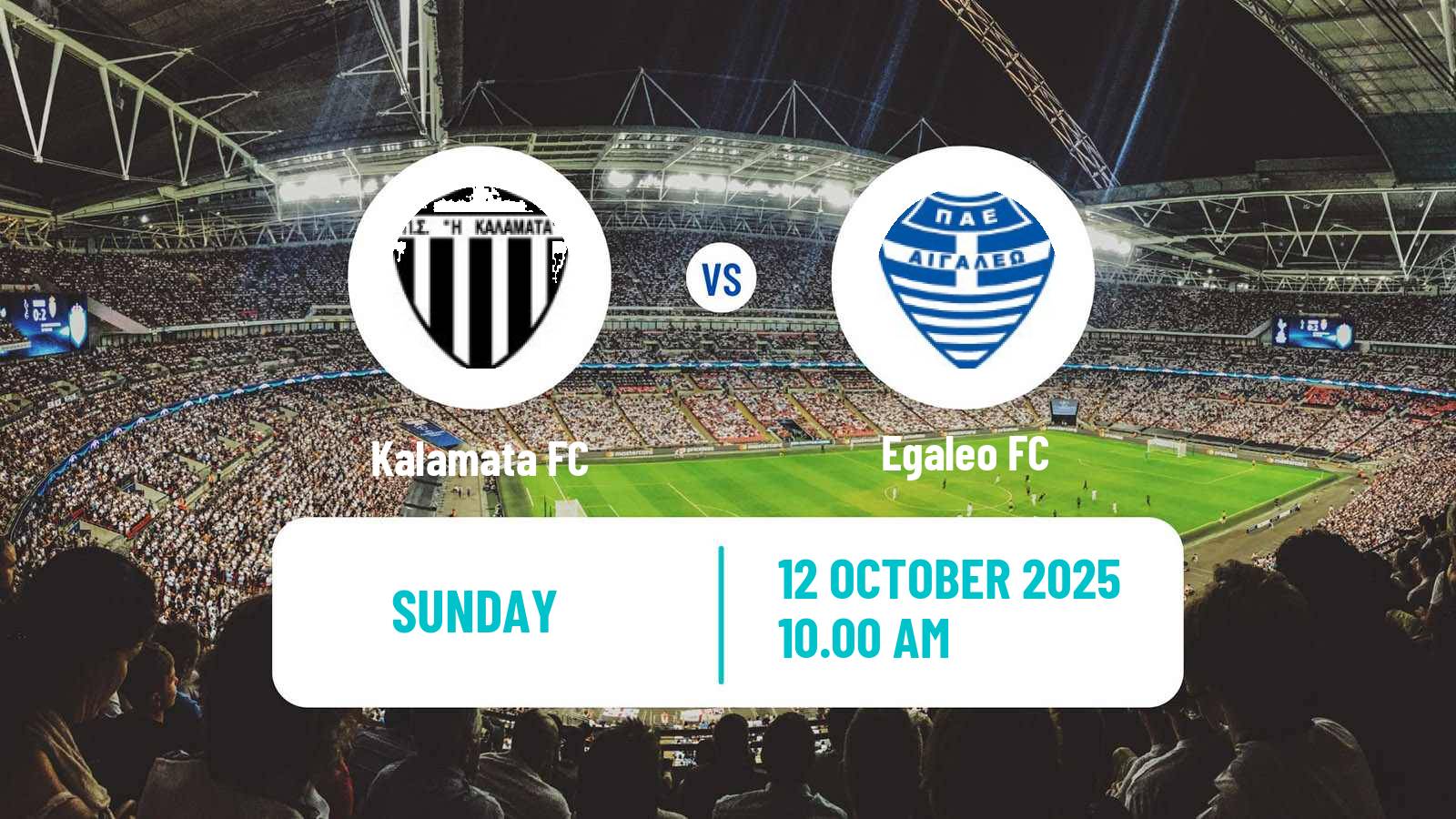 Football Greek Super League 2 Kalamata - Egaleo